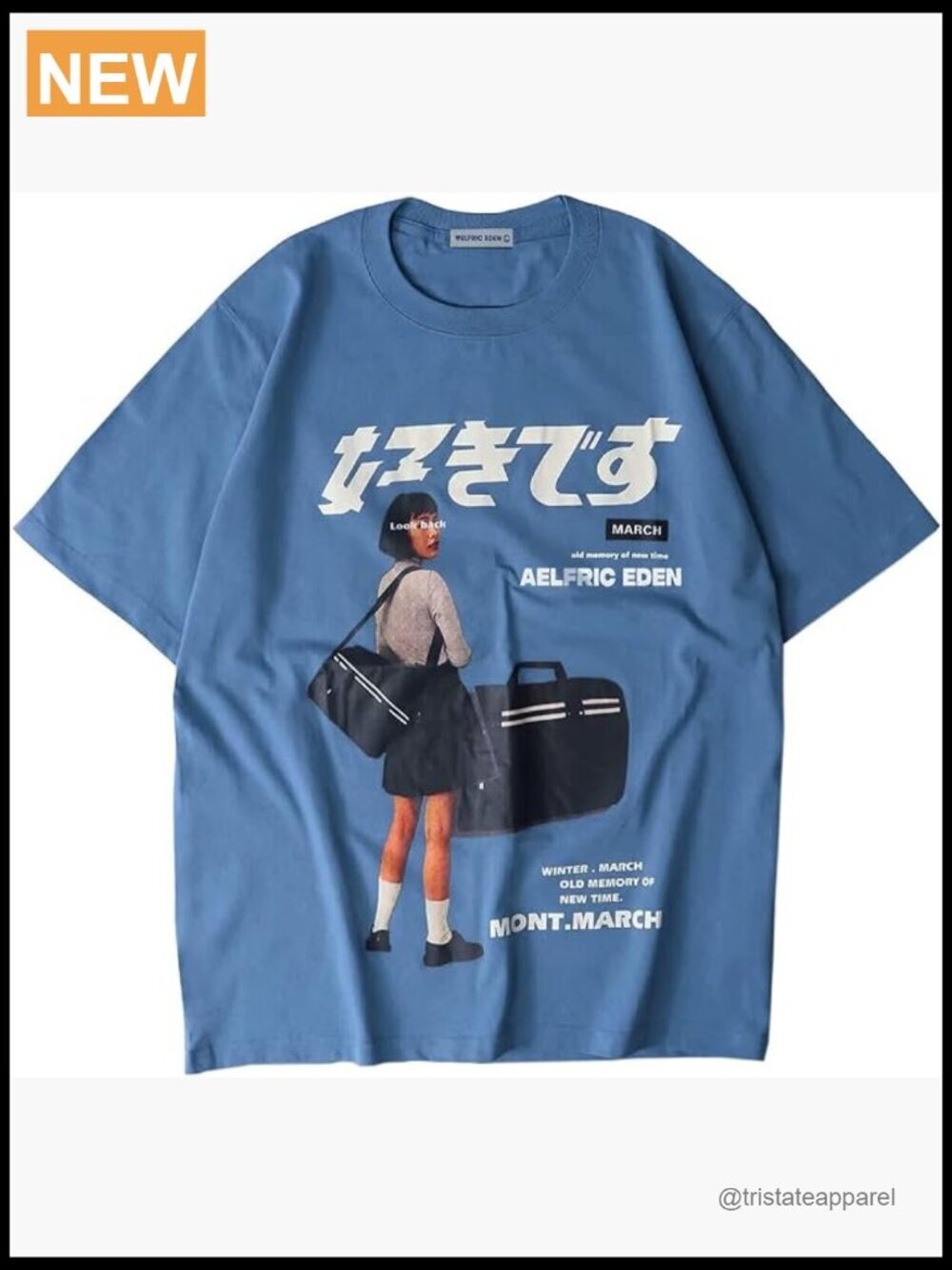 Oversized Graphic Tee Crew Neck Short Sleeve Cotton Unisex